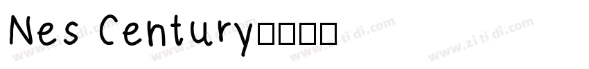 Nes Century字体转换